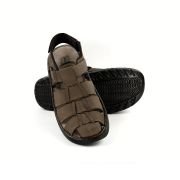 LA CUOIERIA Men Brown Leather Sandal