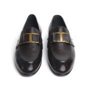OXBOK Men Mild Gold Brown Leather Loafer
