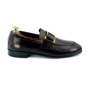 OXBOK Men Mild Gold Brown Leather Loafer